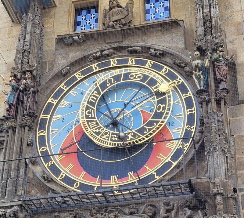 Prague's Astronomical Clock.