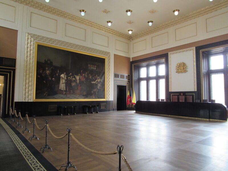 Prague Old Town Hall Brožík Assembly Hall