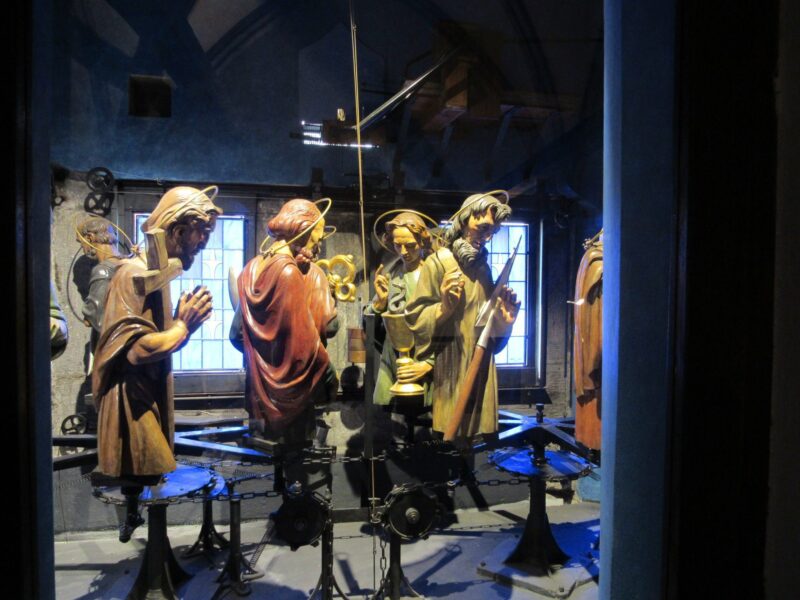 Prague Old Town Hall Close Up The 12 Apostles