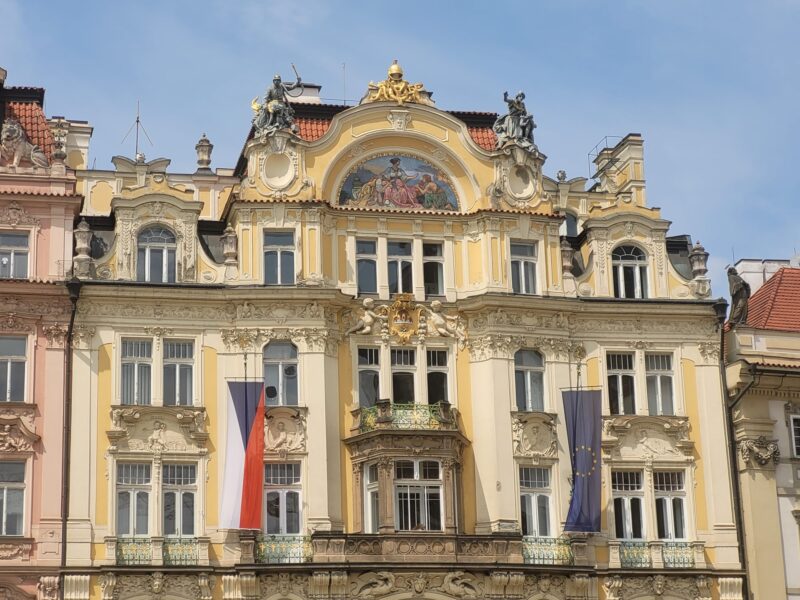 Building in Old Town Square