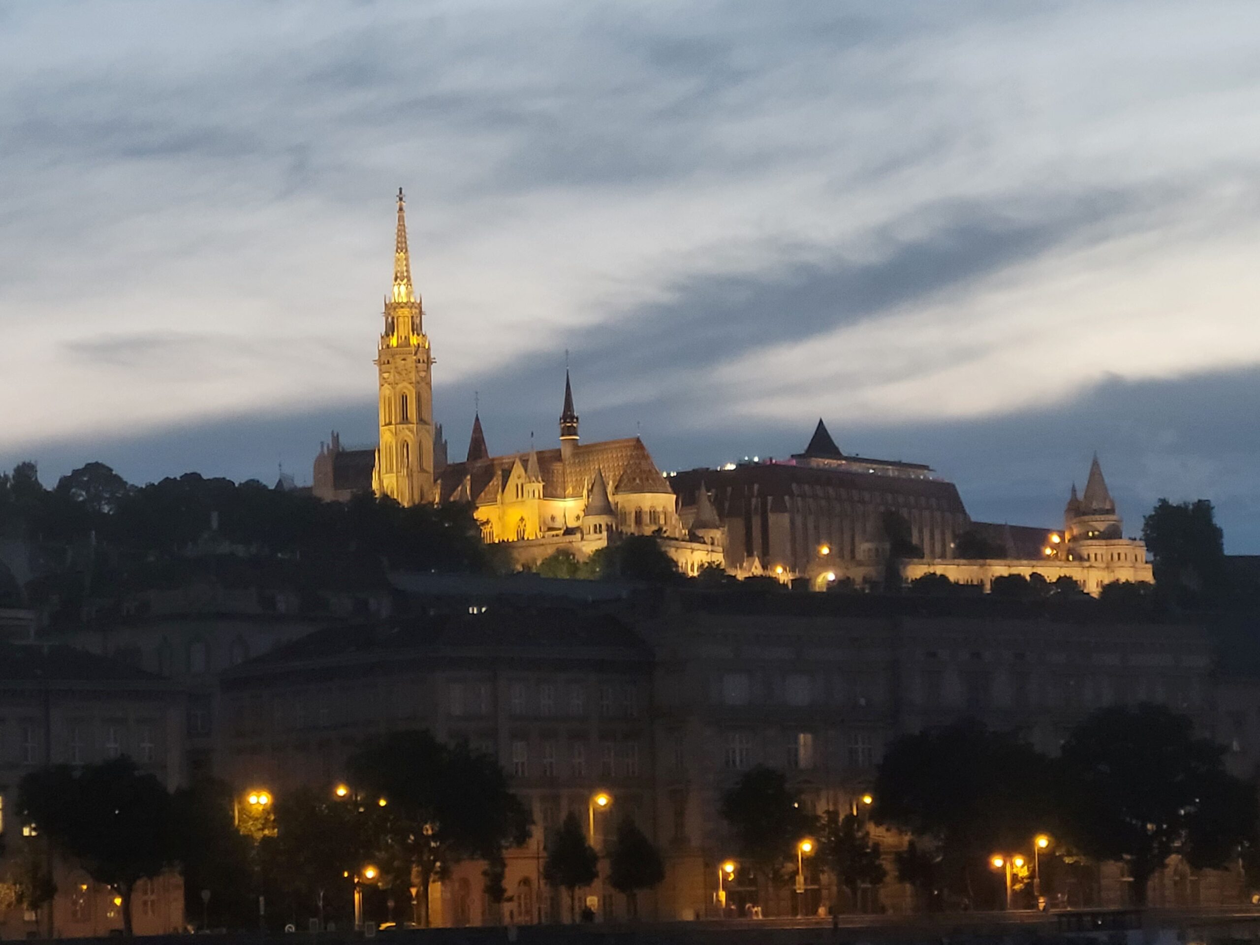 Matthias Church viewed from Danube Cruise