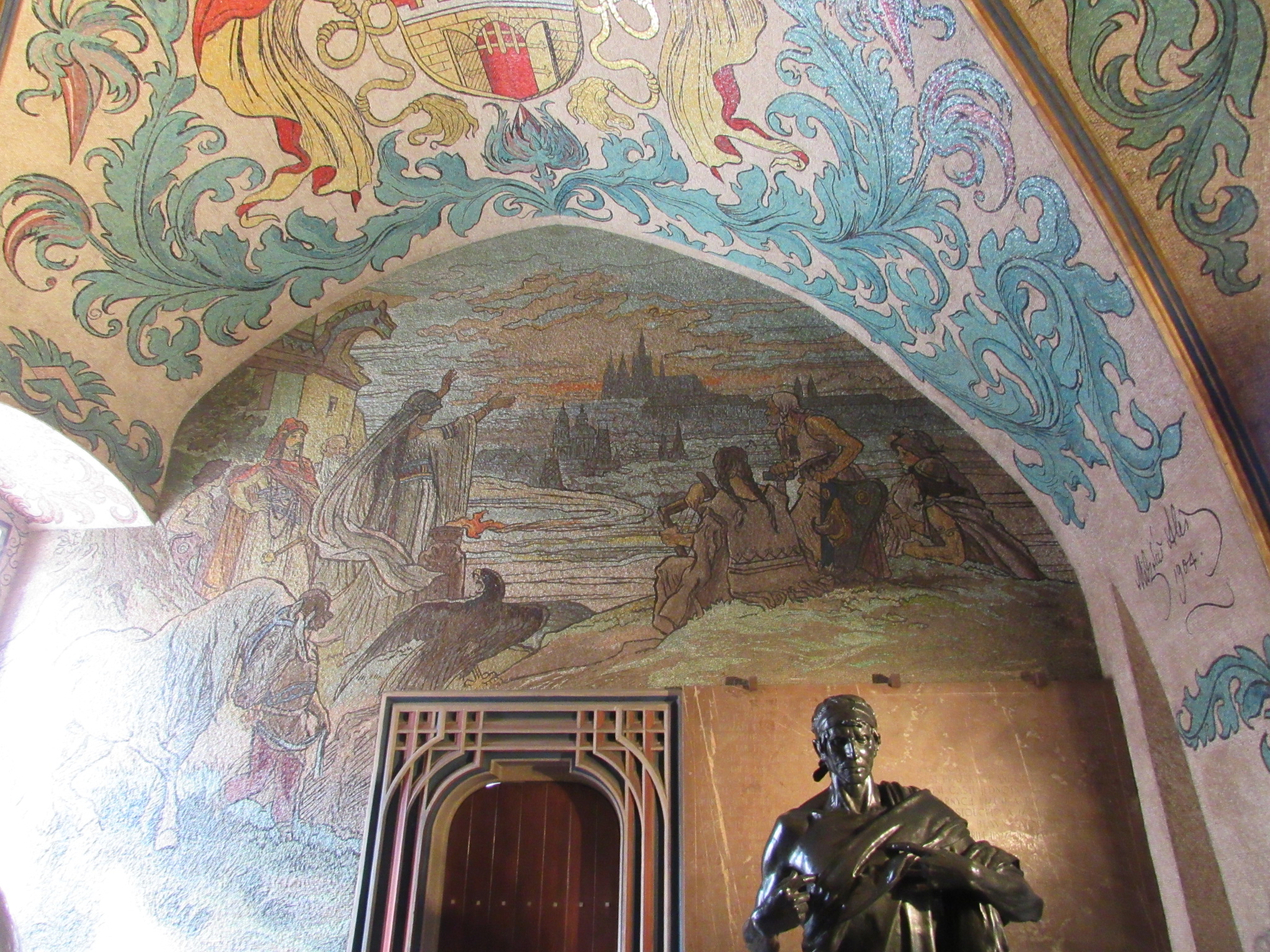 Prague’s Old Town Hall & Tower ~ Scenic Views, Beautiful Murals, & Mysterious Caverns