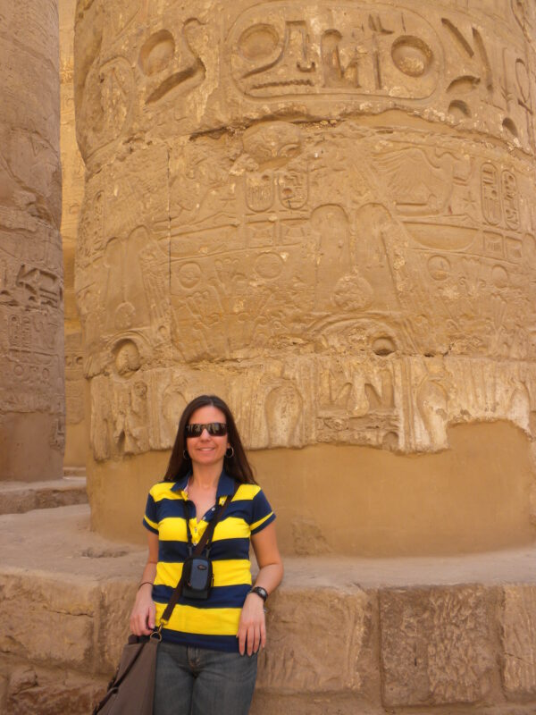 Guide author in Egypt