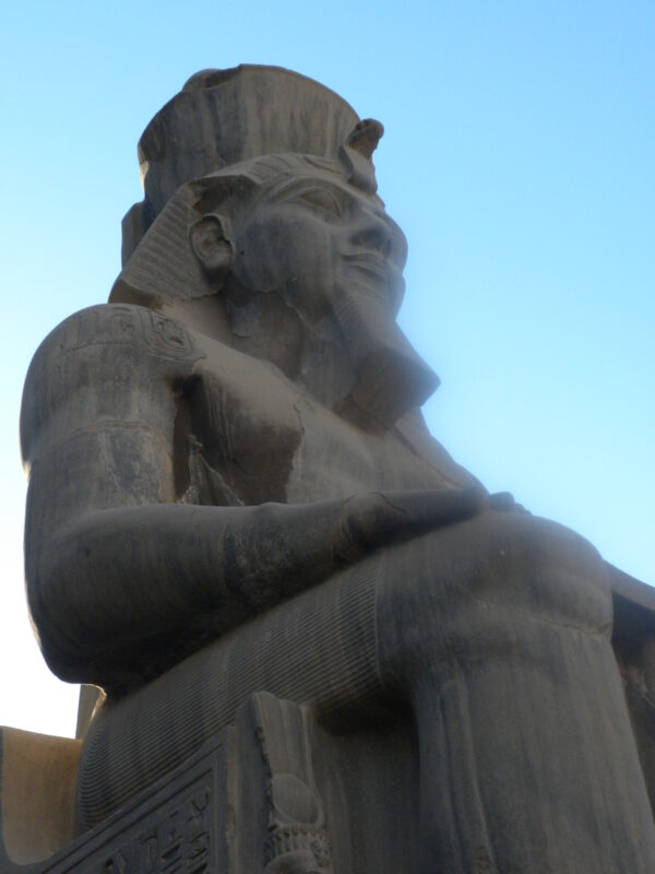 Statue of Ramesses II at the Luxor Temple
