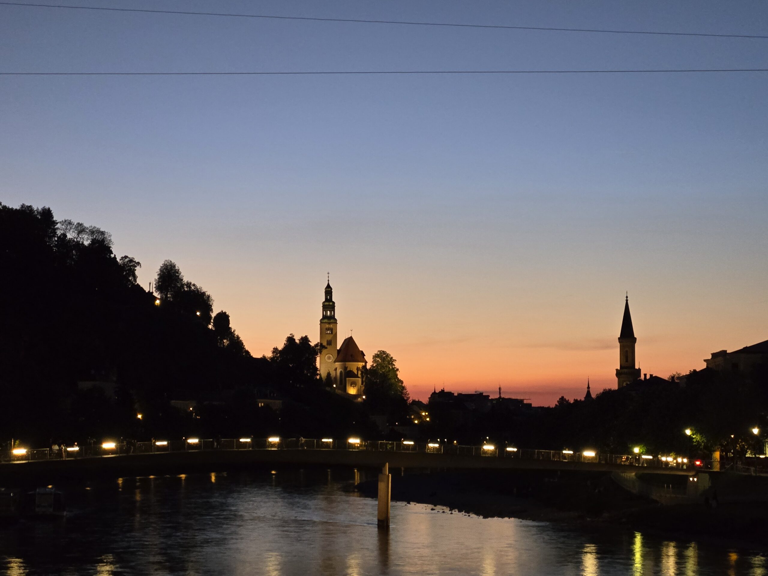 Sunset in Salzburg