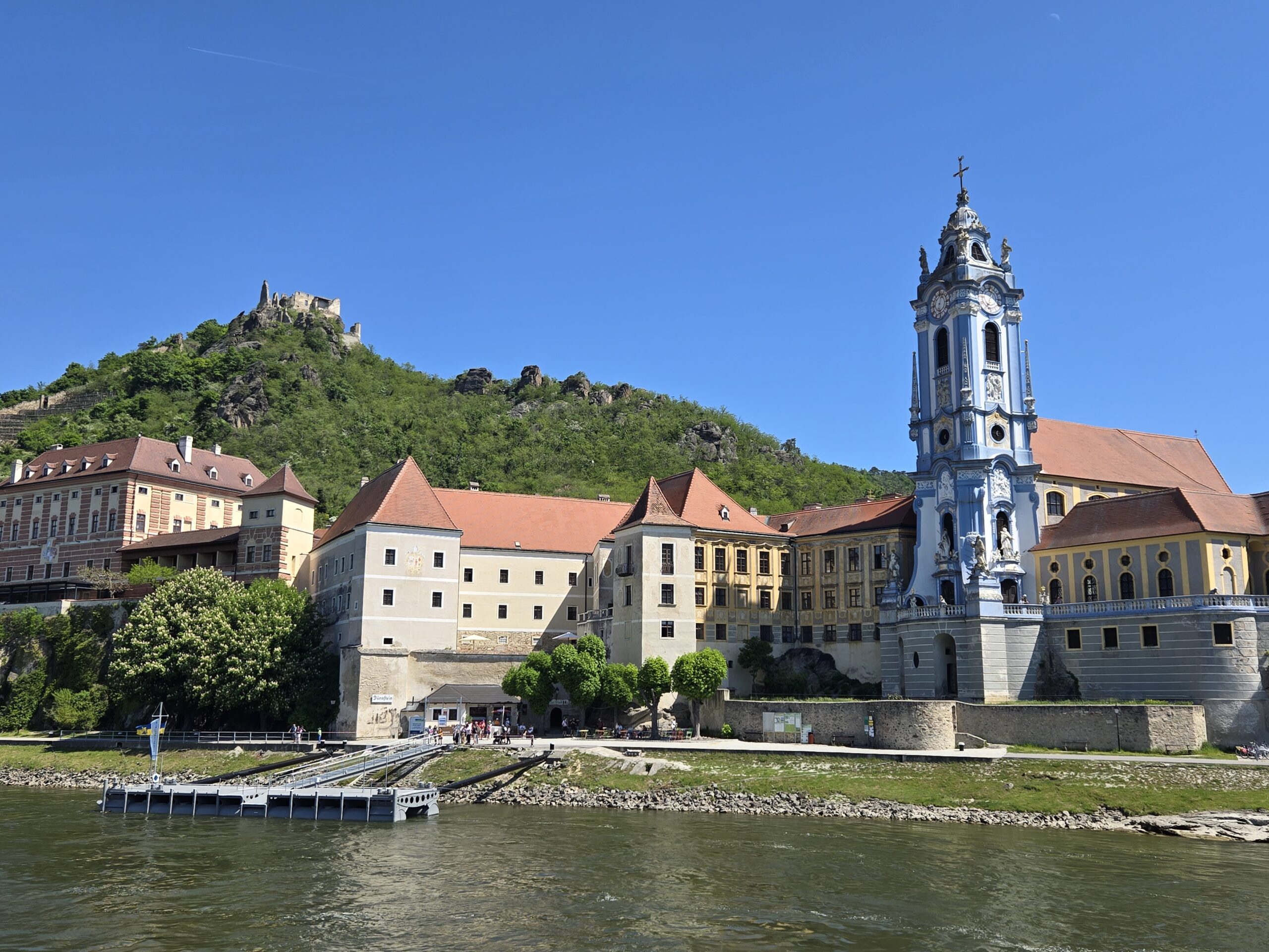 Durnstein Abbey along the Danube River