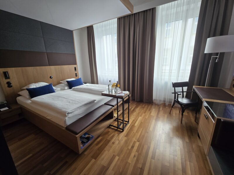 Standard room in Hotel Am Stephansplatz.