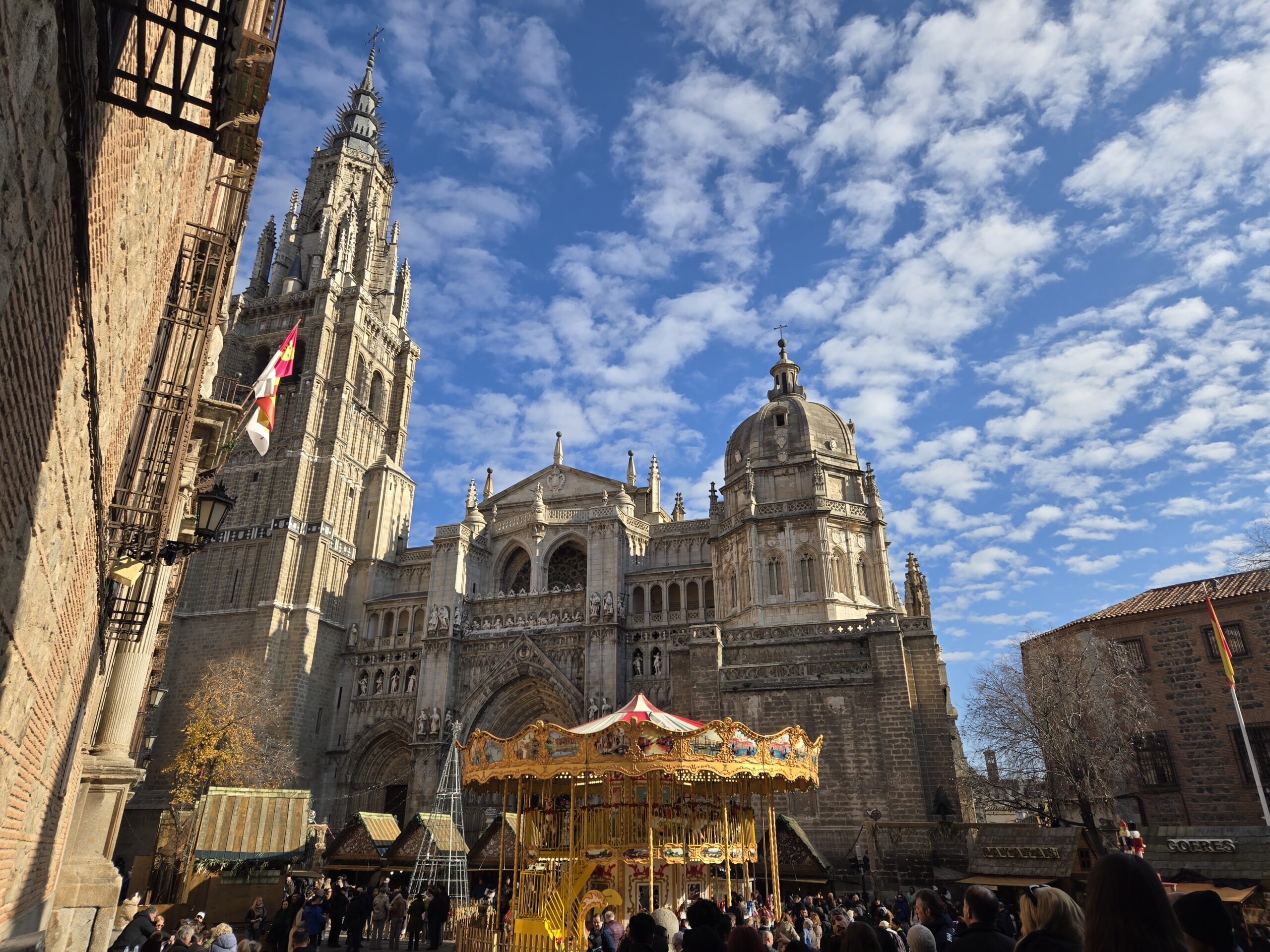 Exterior shot of Toledo Cathedral 