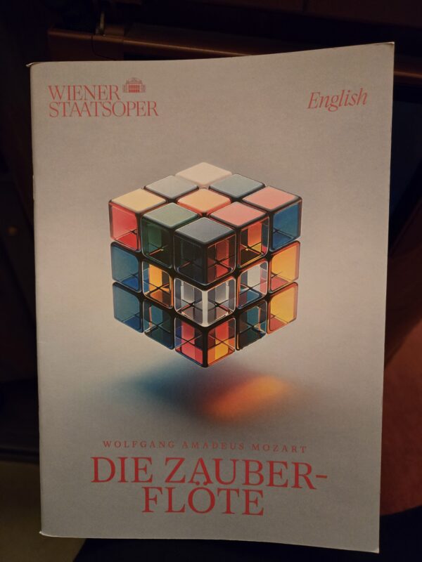 Vienna Opera House - performance program