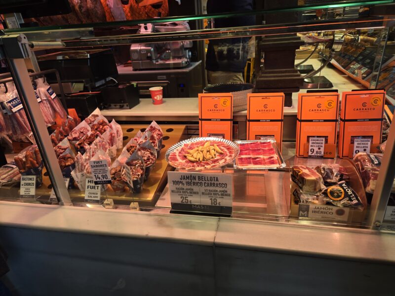 Mercado de San Miguel Food Display