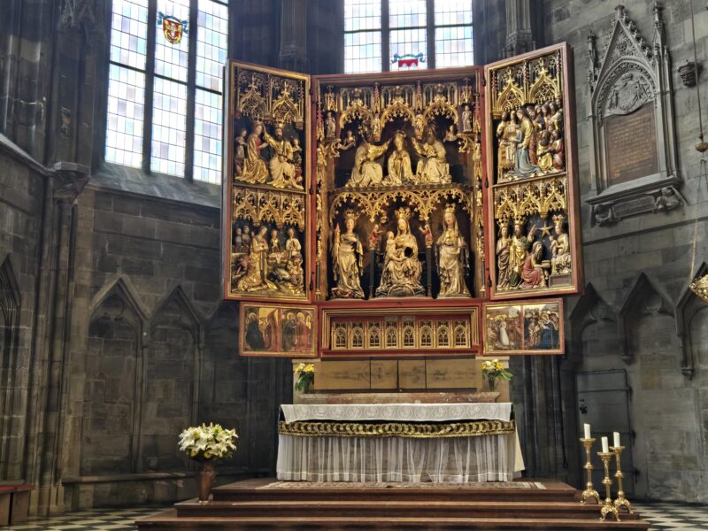 The interior of St. Stephen's Cathedral.